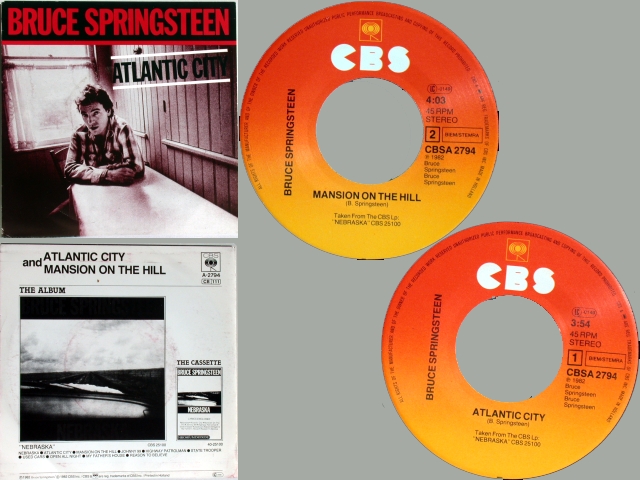 Bruce Springsteen - ATLANTIC CITY / MANSION ON THE HILL